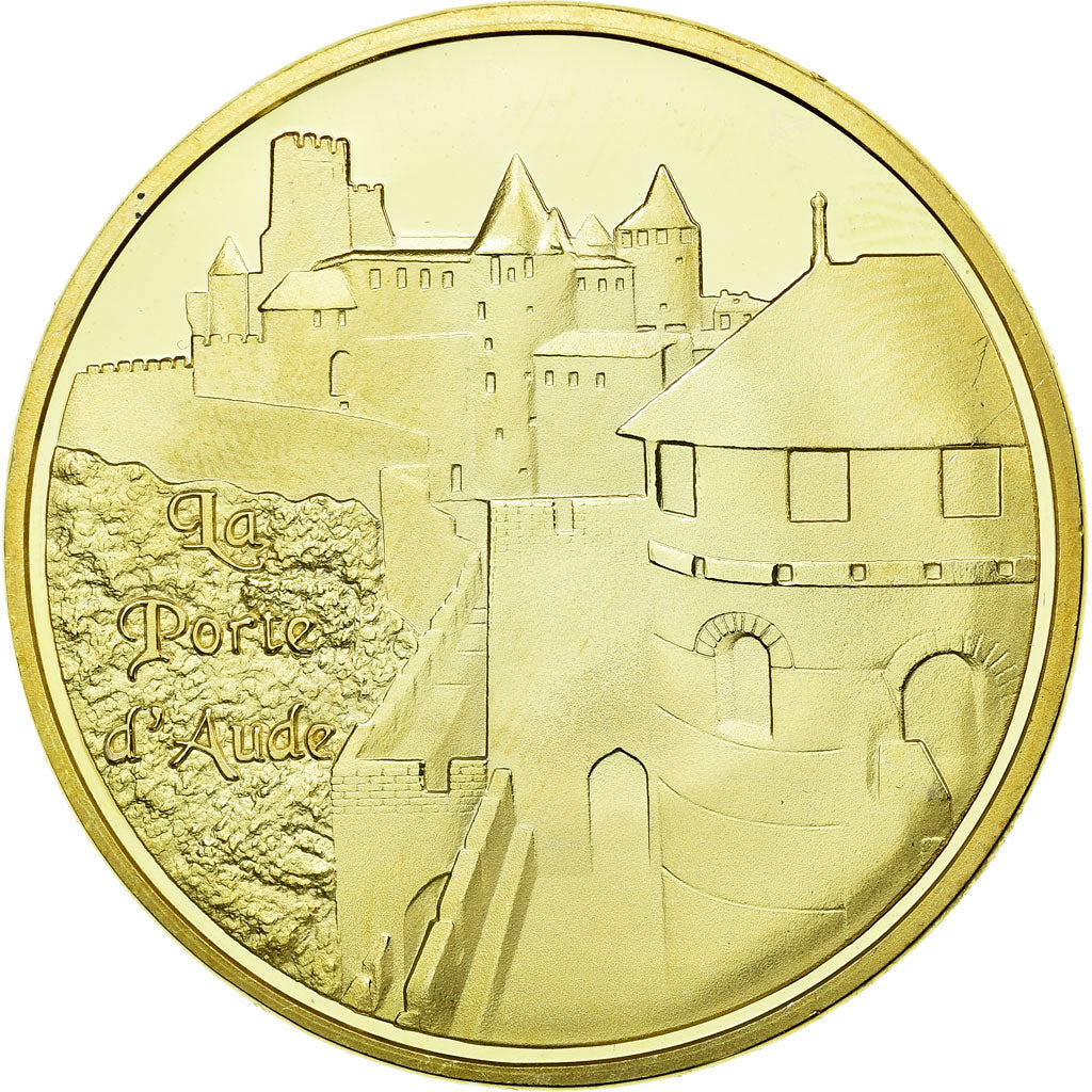 Francia, Token, Touristic token, Carcassonne - Ville haute, Souvenirs et