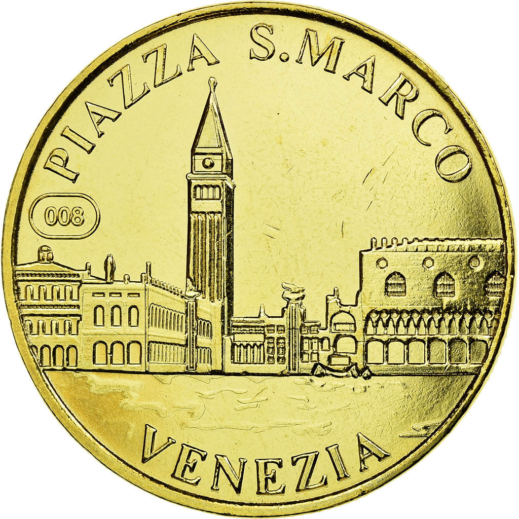 Italien, Token, Touristic token, Venise - Place Saint Marc, Arts & Culture