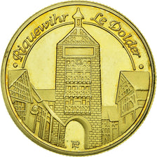 Francia, Token, Jetón turístico, Riquewihr - Le Dolder, Souvenirs et