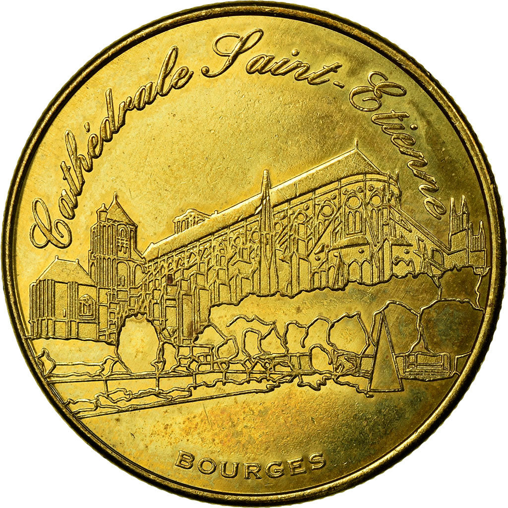France, Token, Touristic token, 18/ Cathédrale Saint-Etienne - Bourges, Arts &