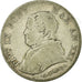 Moneda, Estados italianos, PAPAL STATES, Pius IX, Lira, 1866, Roma, BC+, Plata