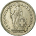 Coin, Switzerland, 2 Francs, 1946, Bern, VF(30-35), Silver, KM:21