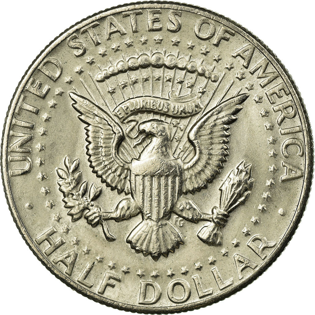 Coin, United States, Kennedy Half Dollar, Half Dollar, 1983, U.S. Mint, Denver