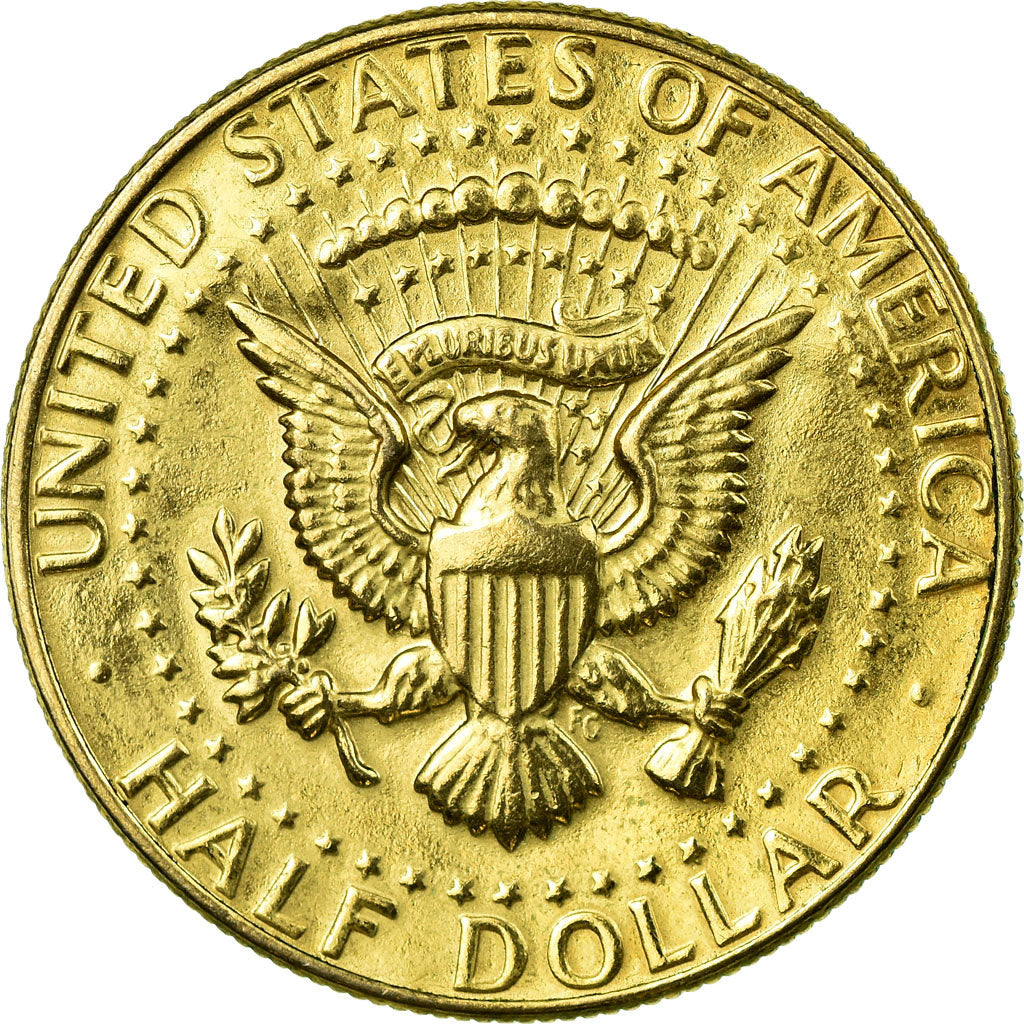 Monnaie, États-Unis, Half Dollar, 1983, Denver, 1960 - 1980, TTB, Métal doré
