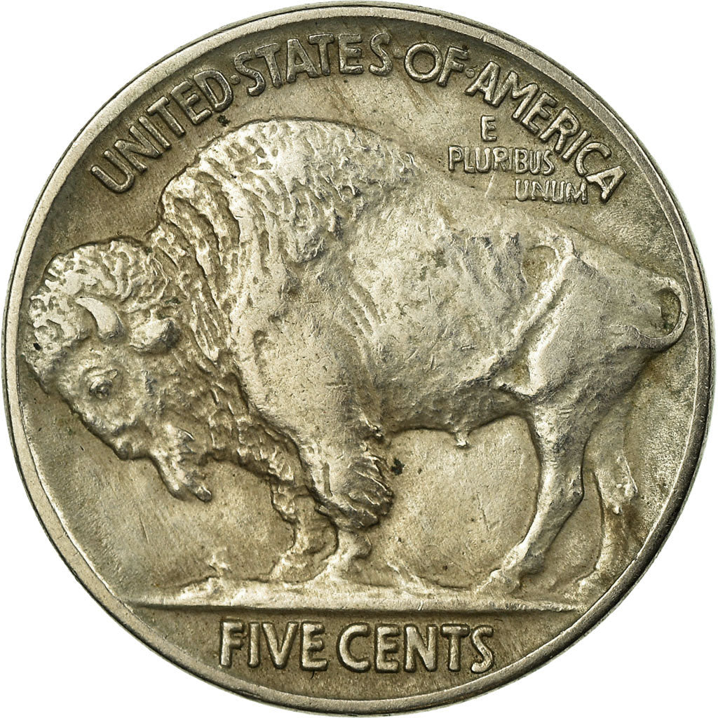 Coin, United States, Buffalo Nickel, 5 Cents, 1913, U.S. Mint, Philadelphia