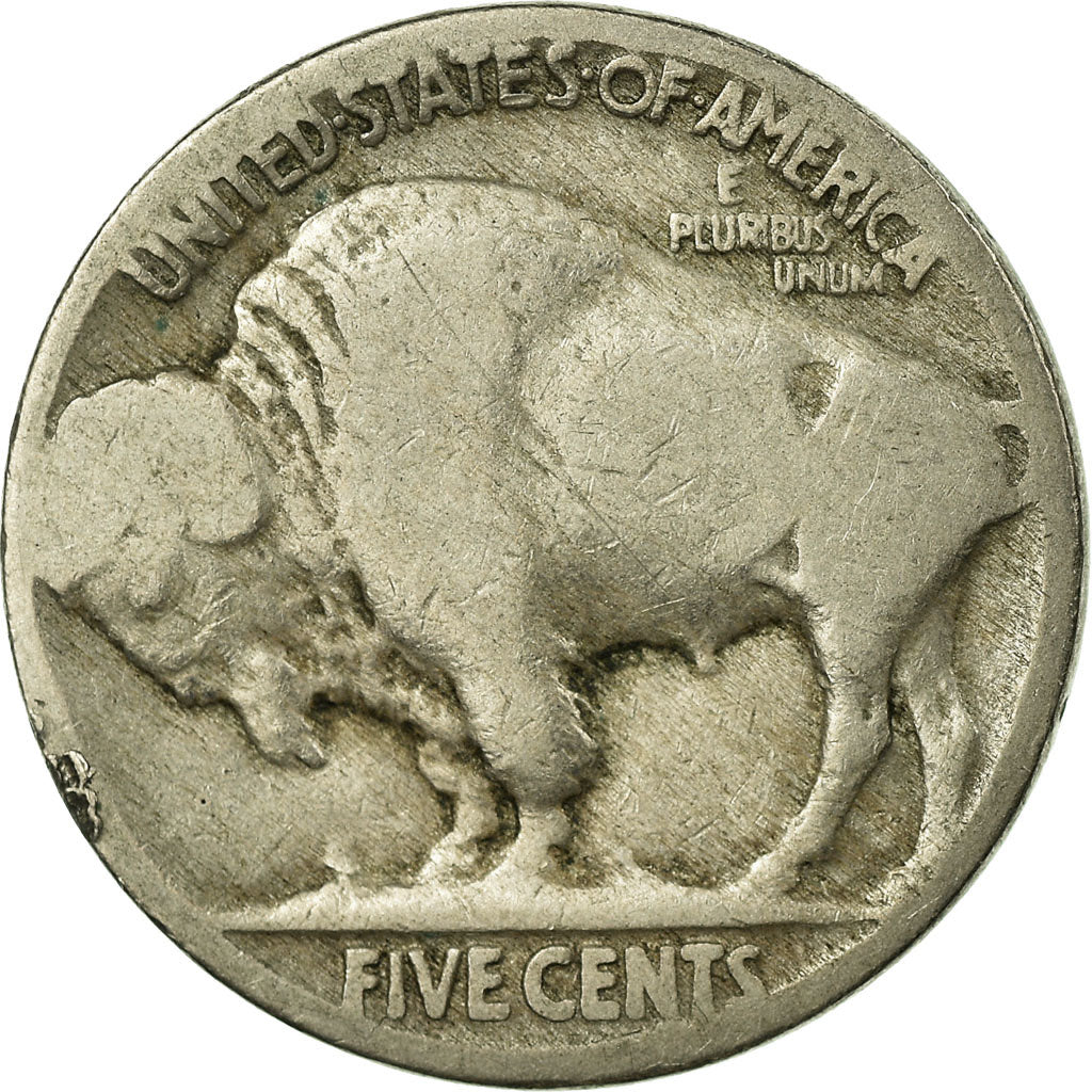 Moneda, Estados Unidos, Buffalo Nickel, 5 Cents, 1936, U.S. Mint, Philadelphia