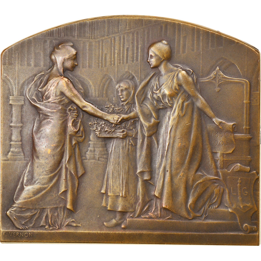 France, Médaille, Exposition Universelle de Liège, Arts & Culture, 1905