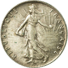 Moneta, Francia, Semeuse, 50 Centimes, 1918, Paris, SPL-, Argento, KM:854