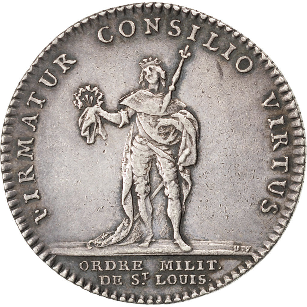 France, Royal, Politics, Society, War, Token, AU(55-58), Duvivier, Silver, 30,..