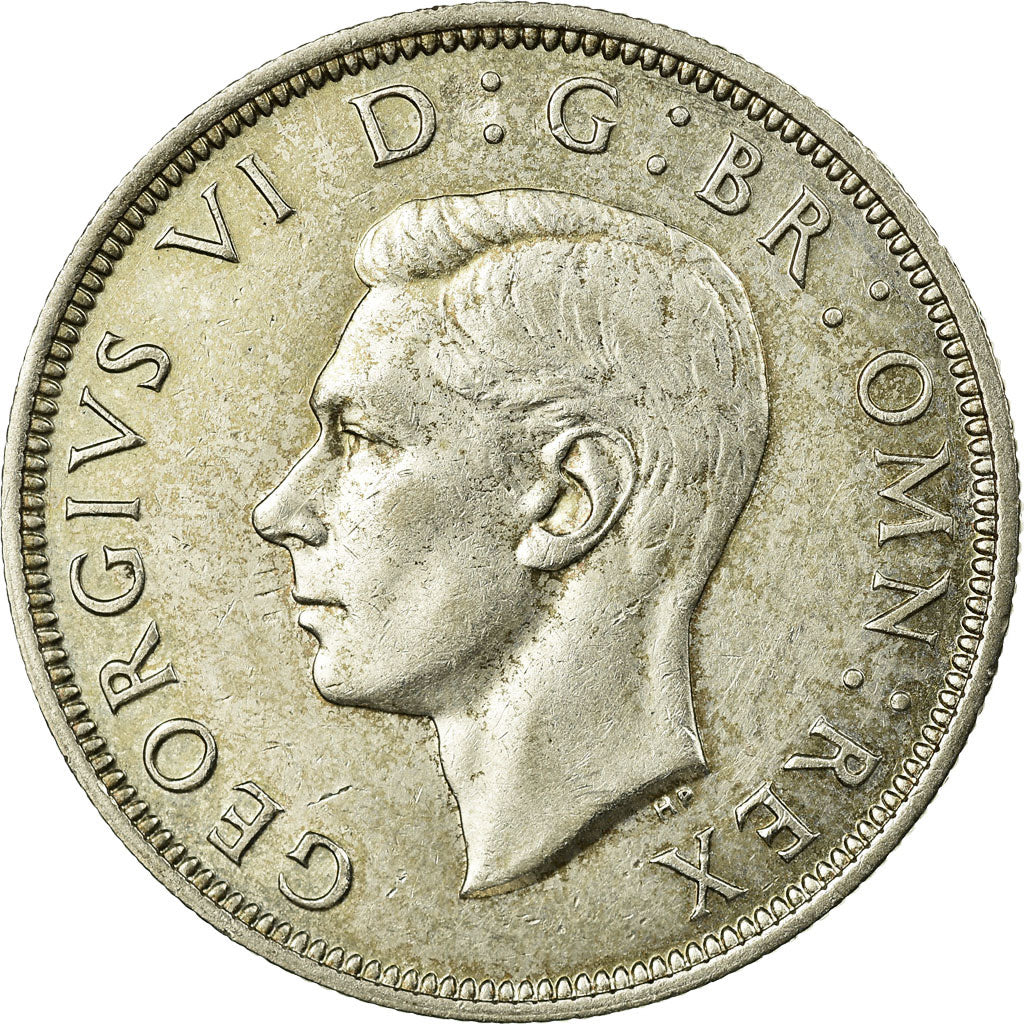 Coin, Great Britain, George VI, 1/2 Crown, 1941, EF(40-45), Silver, KM:856