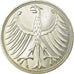 Coin, GERMANY - FEDERAL REPUBLIC, 5 Mark, 1972, Stuttgart, AU(50-53), Silver