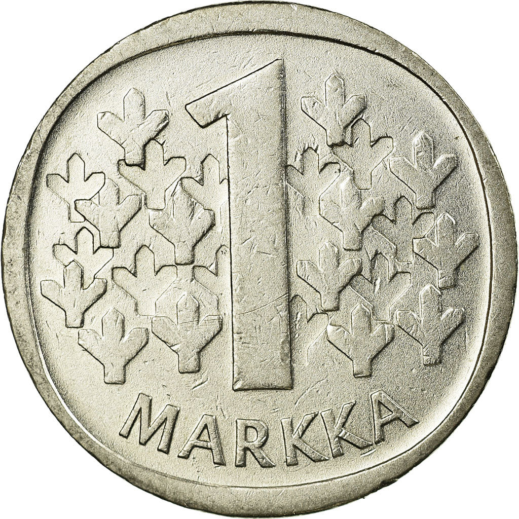 Munten, Finland, Markka, 1966, ZF, Zilver, KM:49