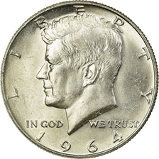 Münze, Vereinigte Staaten, Kennedy Half Dollar, Half Dollar, 1964, U.S. Mint
