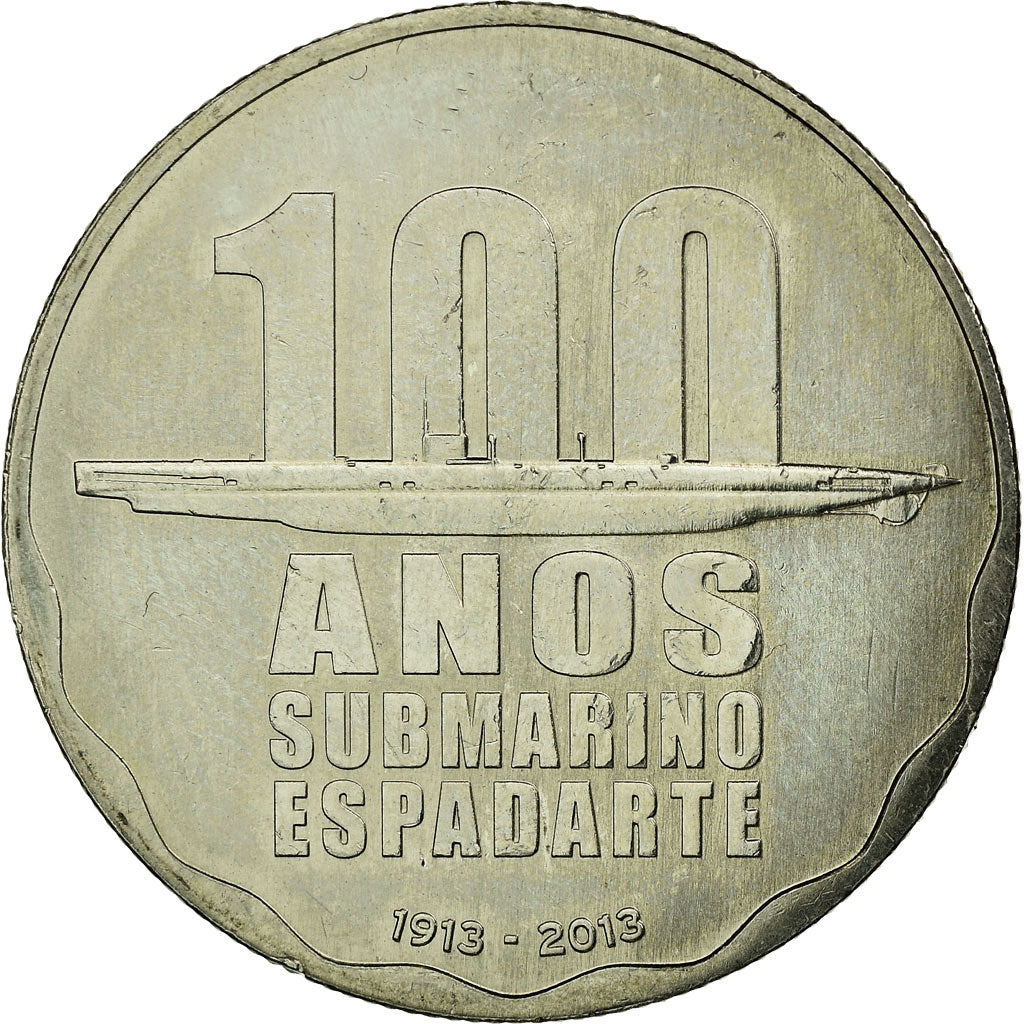 Portugal, 2-1/2 Euro, 2013, EF(40-45), Copper-nickel, KM:855