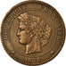 Coin, France, Cérès, 10 Centimes, 1872, Bordeaux, VF(30-35), Bronze, KM:815.2