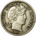 Coin, United States, Barber Dime, Dime, 1911, U.S. Mint, Denver, EF(40-45)