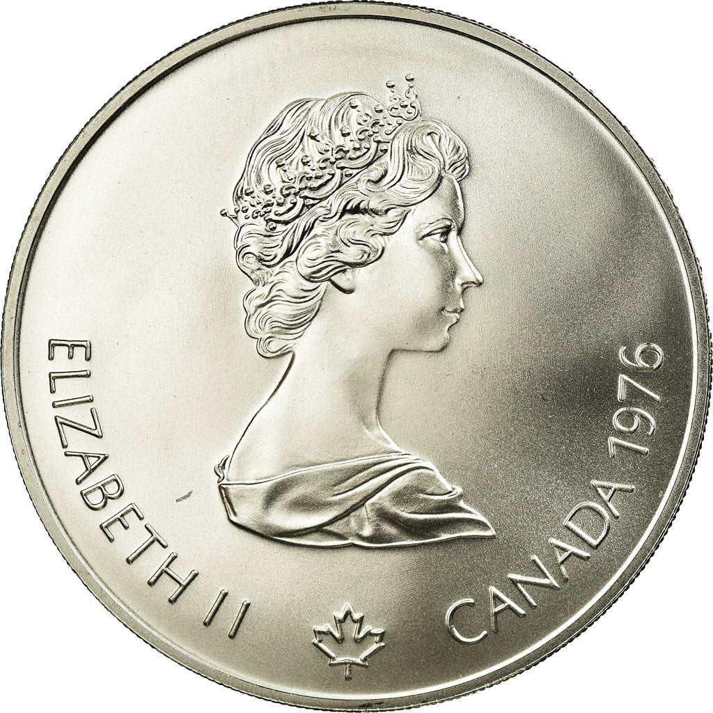 Coin, Canada, Elizabeth II, 5 Dollars, 1976, Royal Canadian Mint, Ottawa