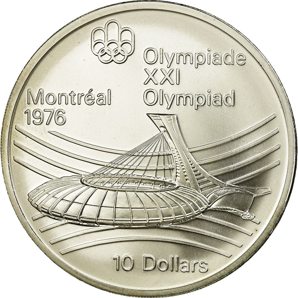 Coin, Canada, Elizabeth II, 10 Dollars, 1976, Royal Canadian Mint, Ottawa