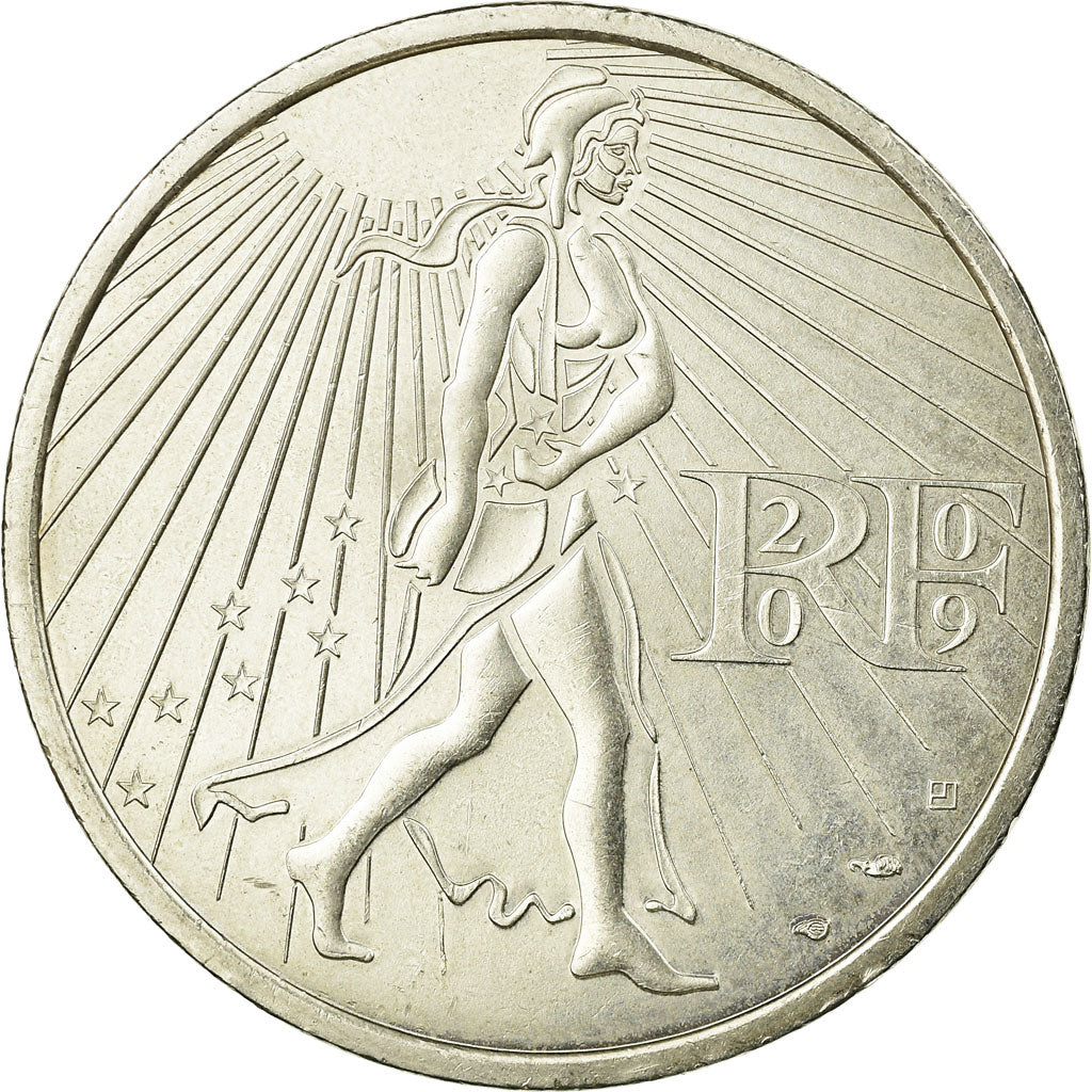 France, 25 Euro, 2009, SUP, Argent, Gadoury:EU338, KM:1581