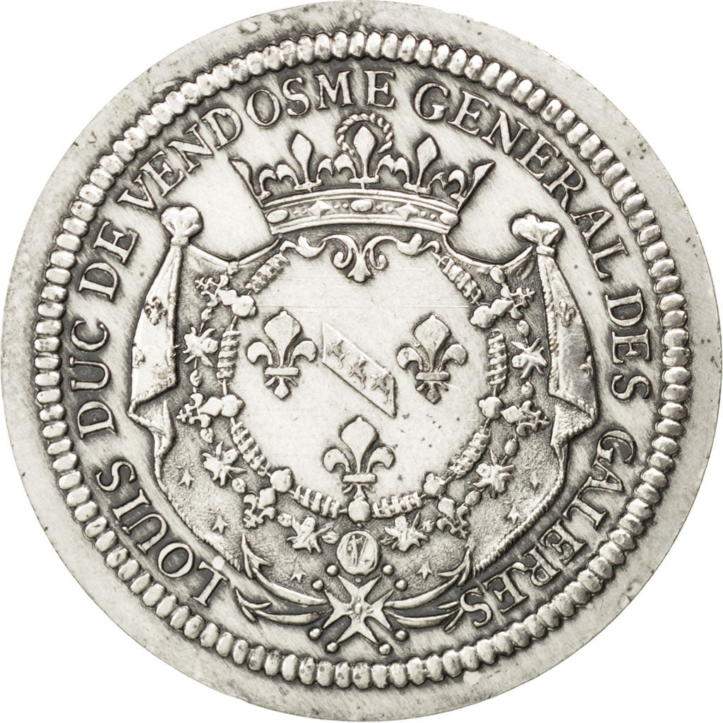 France, Token, Royal, Politics, Society, War, MS(65-70), Silver