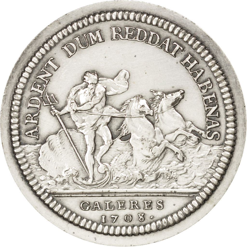 France, Token, Royal, Politics, Society, War, MS(65-70), Silver
