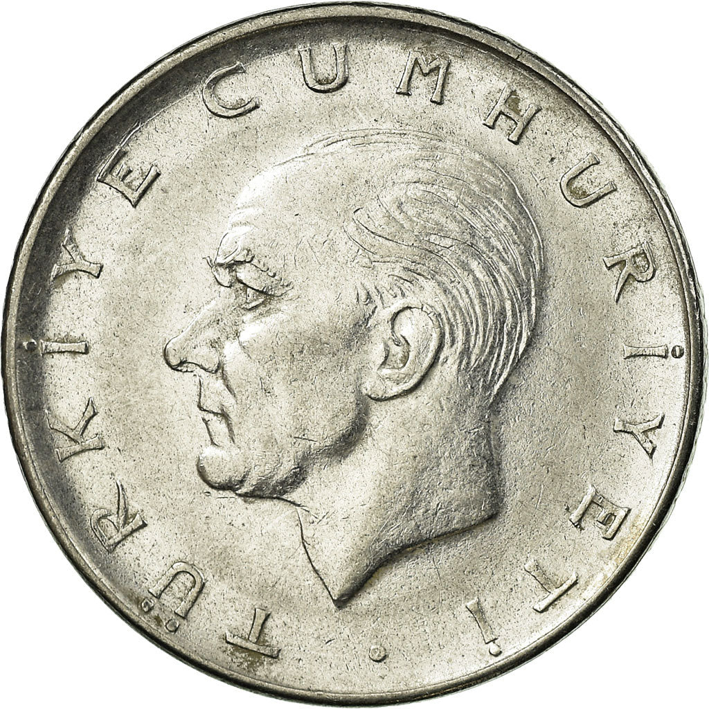 Munten, Turkije, Lira, 1975, FR+, Stainless Steel, KM:889a.2