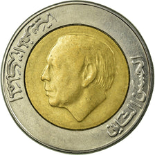 Coin, Morocco, al-Hassan II, 5 Dirhams, 1987/AH1407, Paris, AU(55-58)