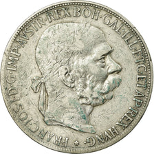 Coin, Austria, Franz Joseph I, 5 Corona, 1900, VF(30-35), Silver, KM:2807