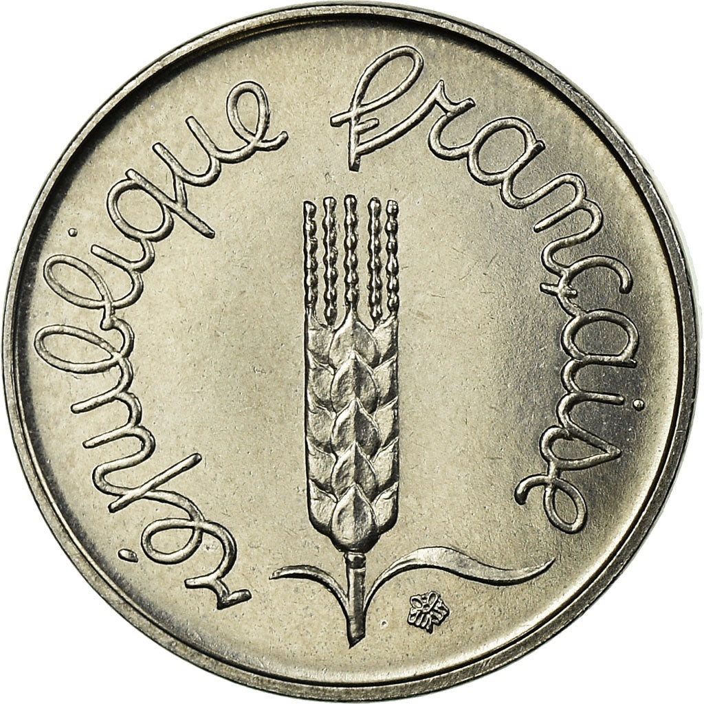 Munten, Frankrijk, Épi, Centime, 1980, Paris, FDC, Stainless Steel, KM:928
