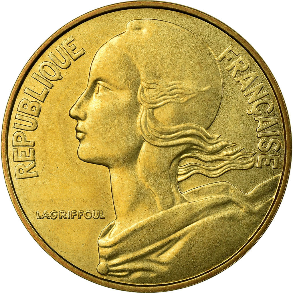 Monnaie, France, Marianne, 20 Centimes, 1980, Paris, FDC, Aluminum-Bronze
