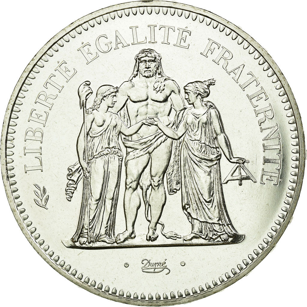 Monnaie, France, Hercule, 50 Francs, 1980, Paris, FDC, Argent, Gadoury:882