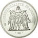 Monnaie, France, Hercule, 50 Francs, 1980, Paris, FDC, Argent, Gadoury:882