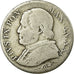 Moeda, ESTADOS ITALIANOS, PAPAL STATES, Pius IX, Lira, 1866, Roma, VF(20-25)