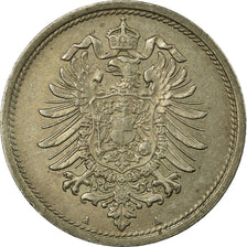 Moneta, NIEMCY - IMPERIUM, Wilhelm I, 10 Pfennig, 1888, Berlin, EF(40-45)