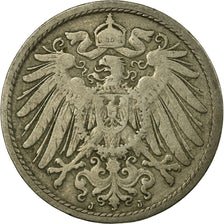 Münze, GERMANY - EMPIRE, Wilhelm II, 10 Pfennig, 1896, Hamburg, S