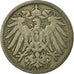 Münze, GERMANY - EMPIRE, Wilhelm II, 10 Pfennig, 1896, Hamburg, S