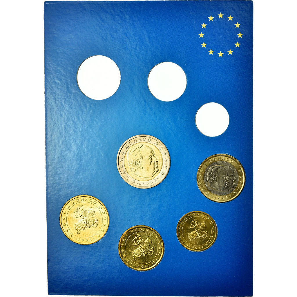 Monaco, Set, 2002, AU(55-58), ND