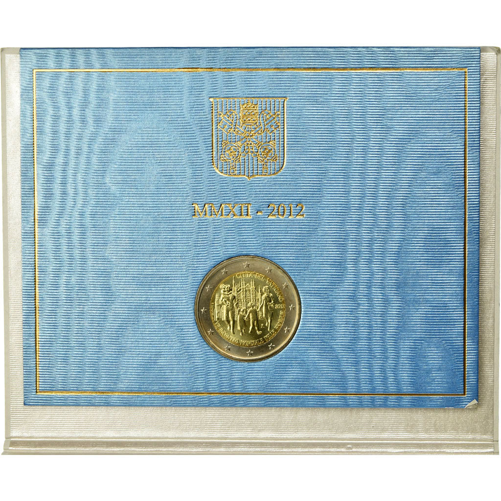 Vatican, 2 Euro, 2012, 7ème rencontre mondiale de la Famille, KM:435