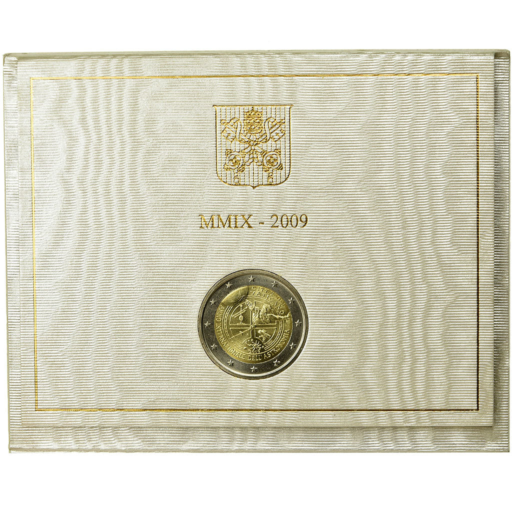 Vaticano, 2 Euro, 2009, Année internationale de l'Astronomie