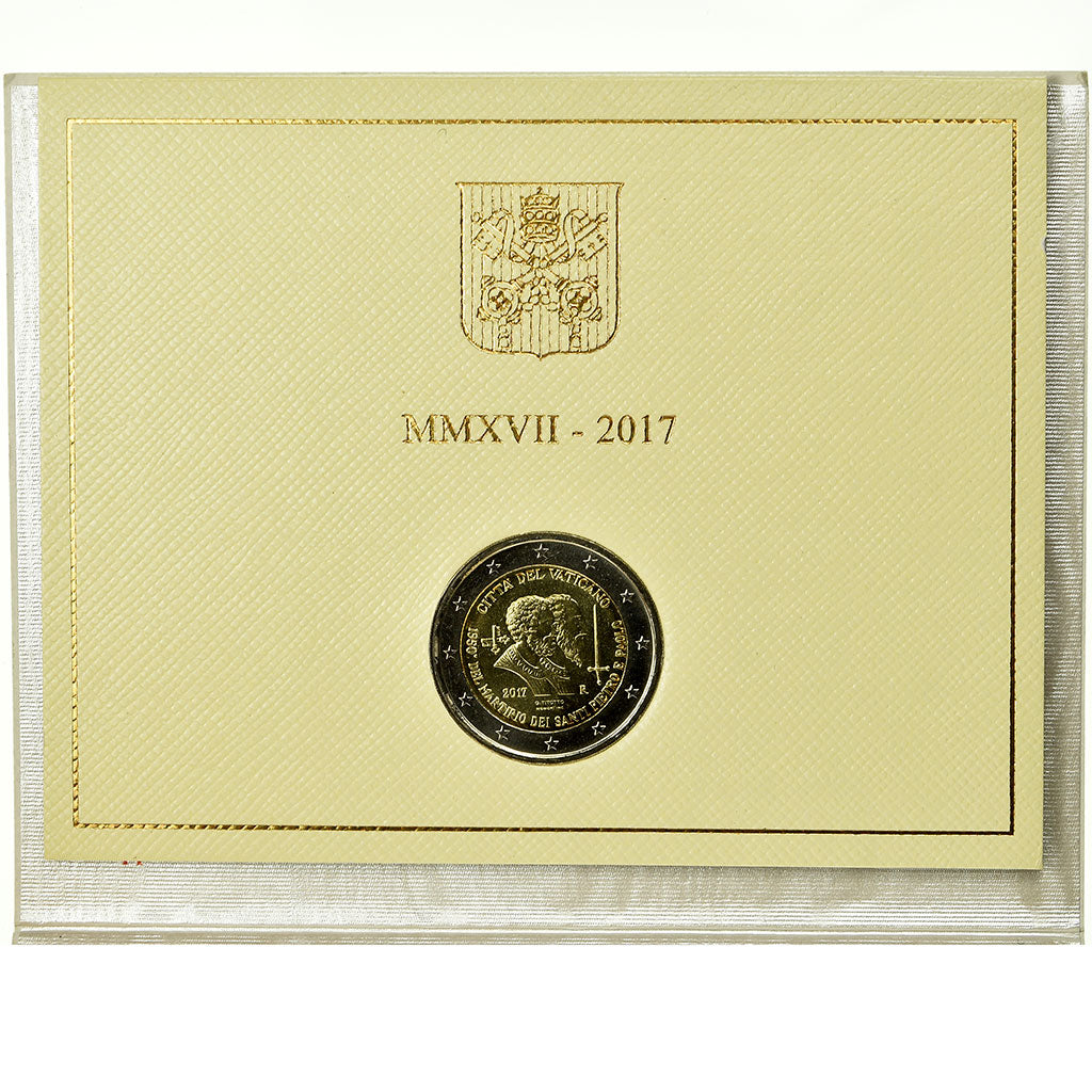 Vatican, 2 Euro, 2017, Martyre des Saints Pierre et Paul