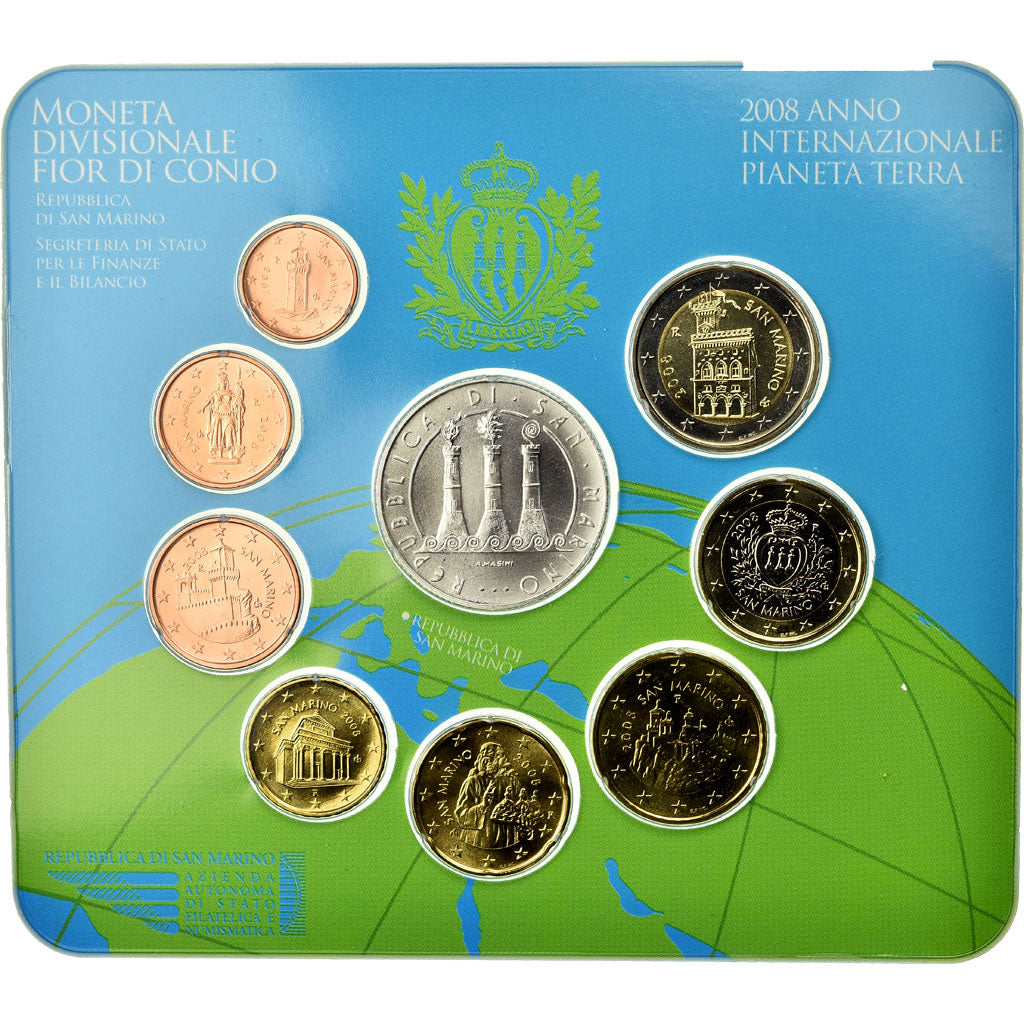 San Marino, Set, 2008, Année internationale de la planète Terre