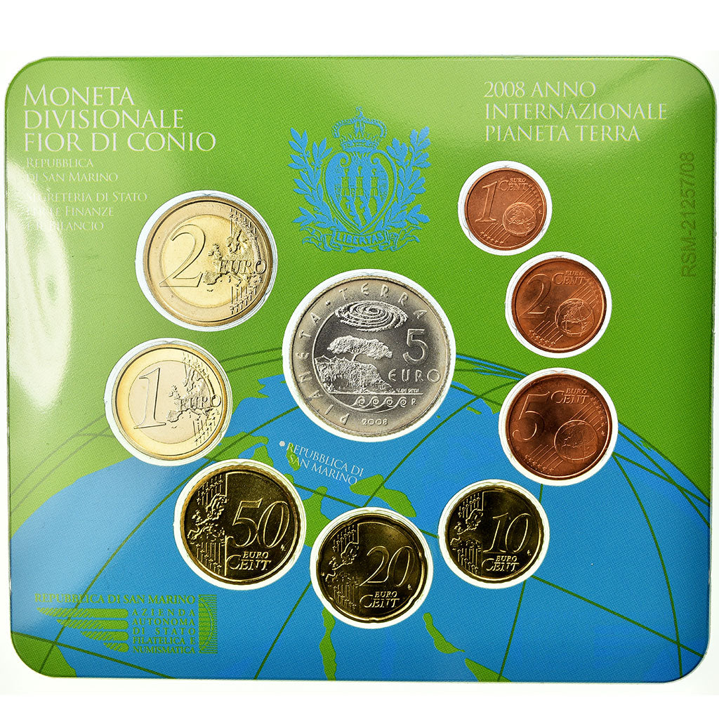 San Marino, Set, 2008, Année internationale de la planète Terre