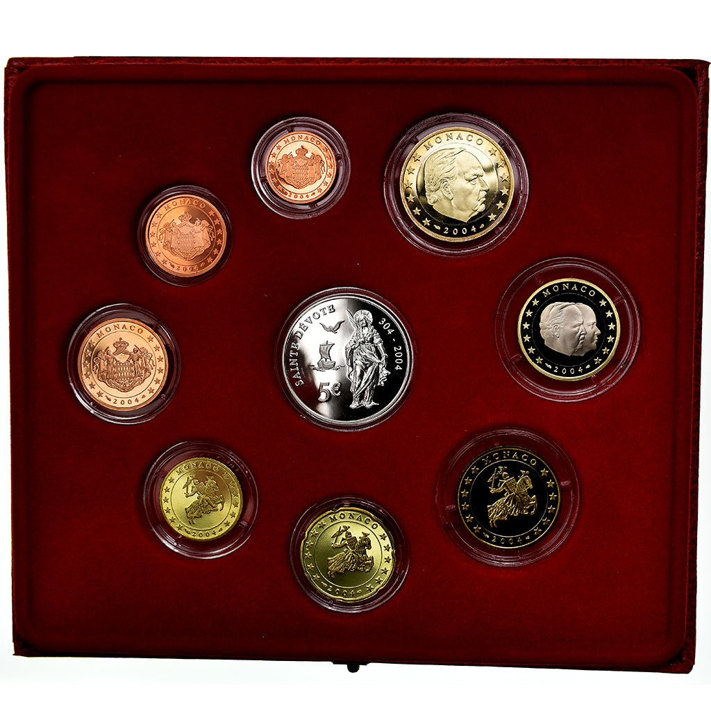 Monaco, Proof Set Euro, 2004