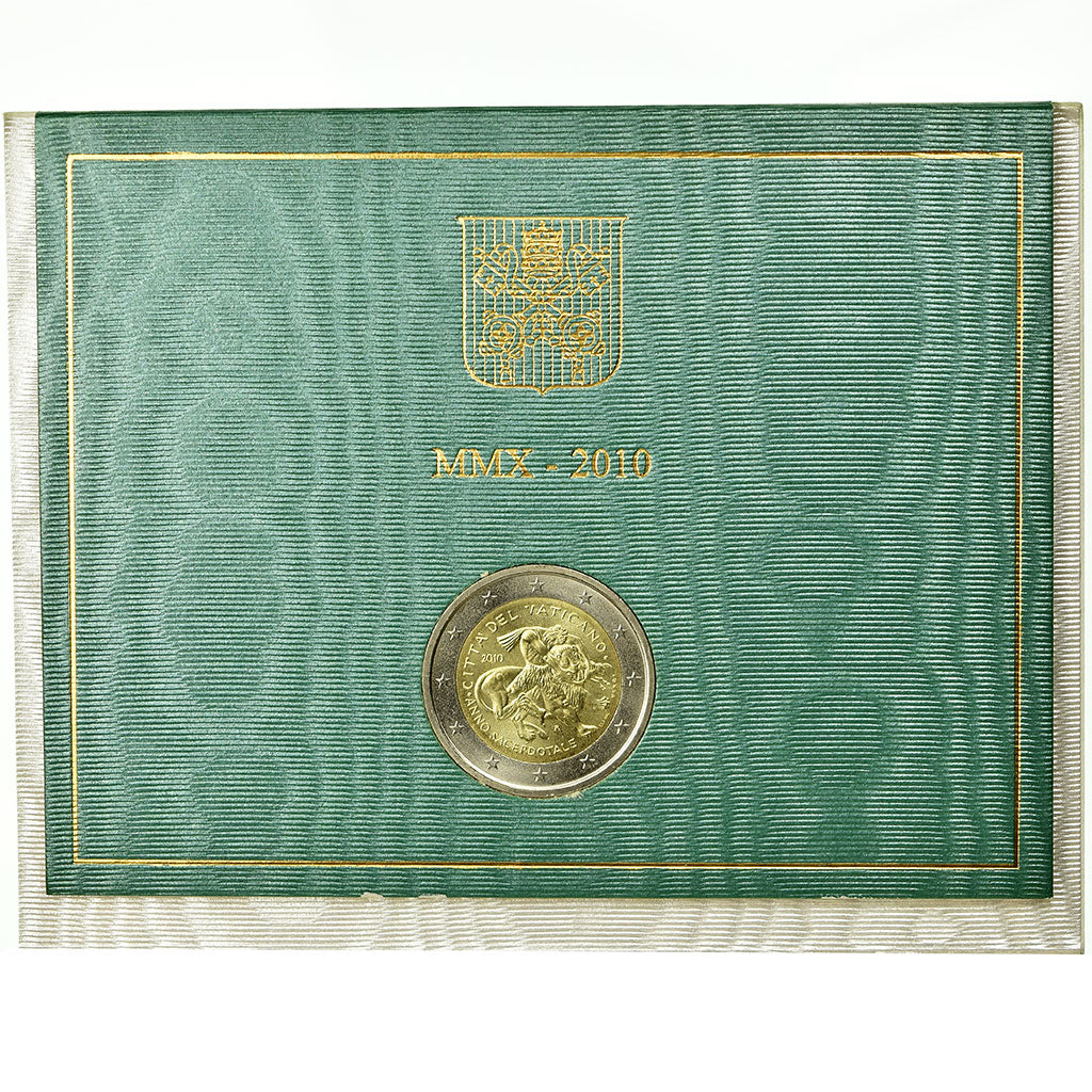 Vaticano, 2 Euro, Benoit XVI - année sacerdotale, 2010, N/D