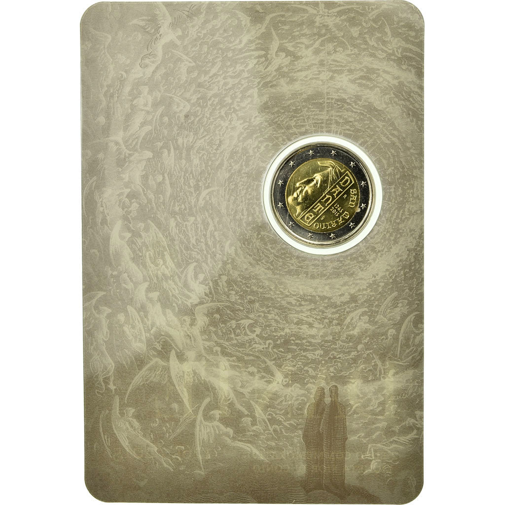 San Marino, 2 Euro, 750ème anniversaire de la naissance de Dante, 2015