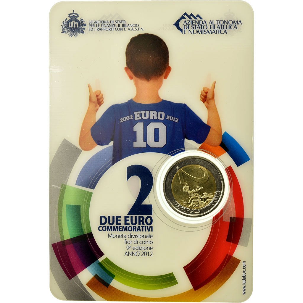 San Marino, 2 Euro, 10ème Anniversaire de l'Euro, 2012, FDC, N.C.