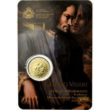 San Marino, 2 Euro, Giorgio Vasari, 2011, Rome, MS(65-70), ND