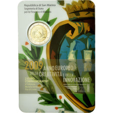 San Marino, 2 Euro, Année  de la création et de l'innovation, 2009