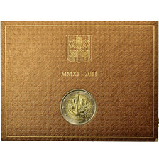 Vatican, 2 Euro, 2011, 26ème journée mondiale de la jeunesse, MS(65-70)