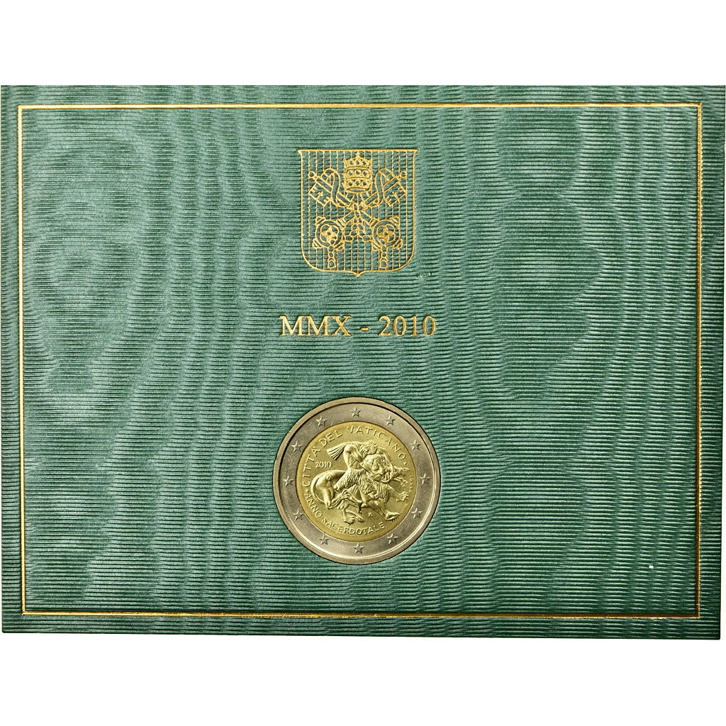 Vaticaan, 2 Euro, Benoit XVI - année sacerdotale, 2010, n.v.t.